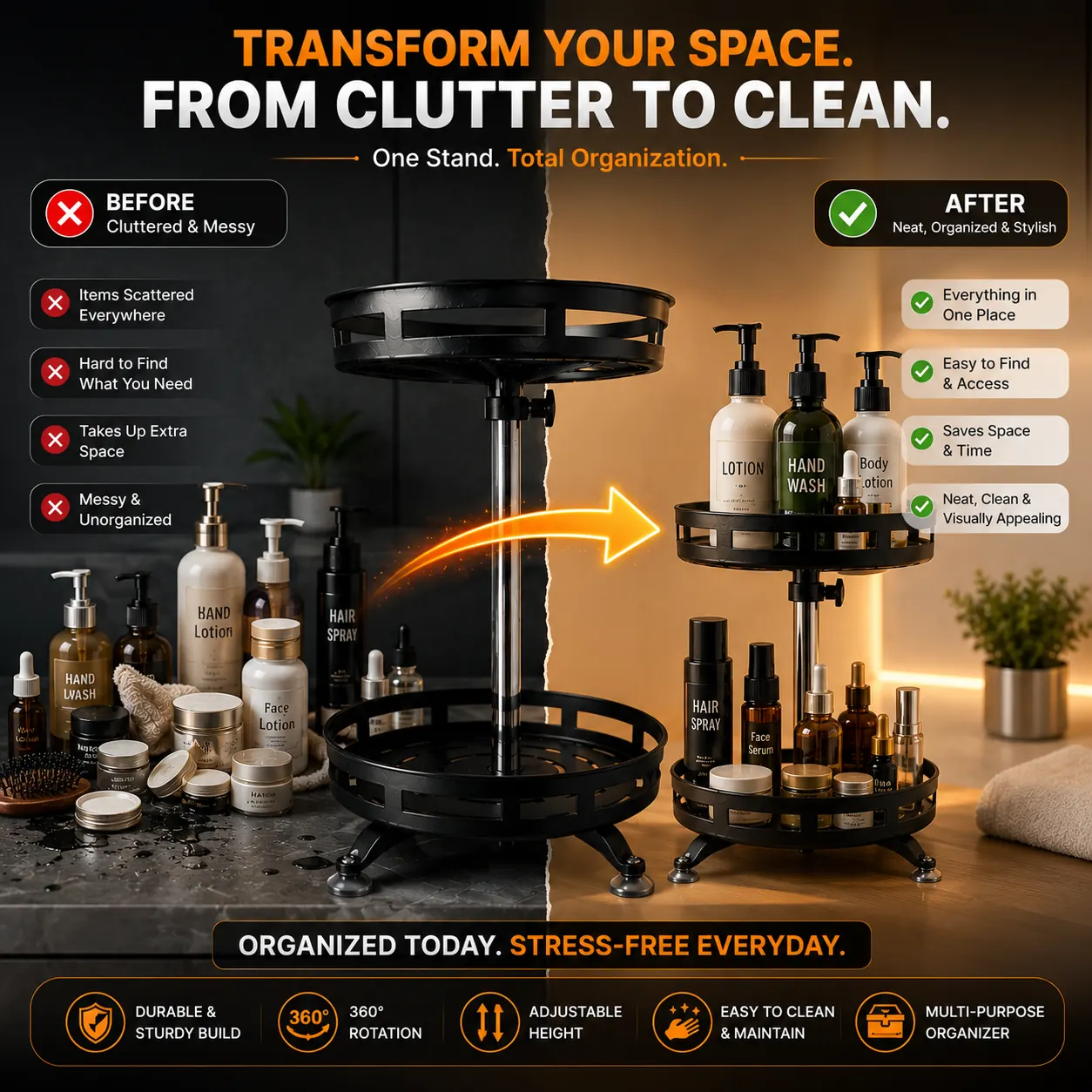 AI generated before/after product image example