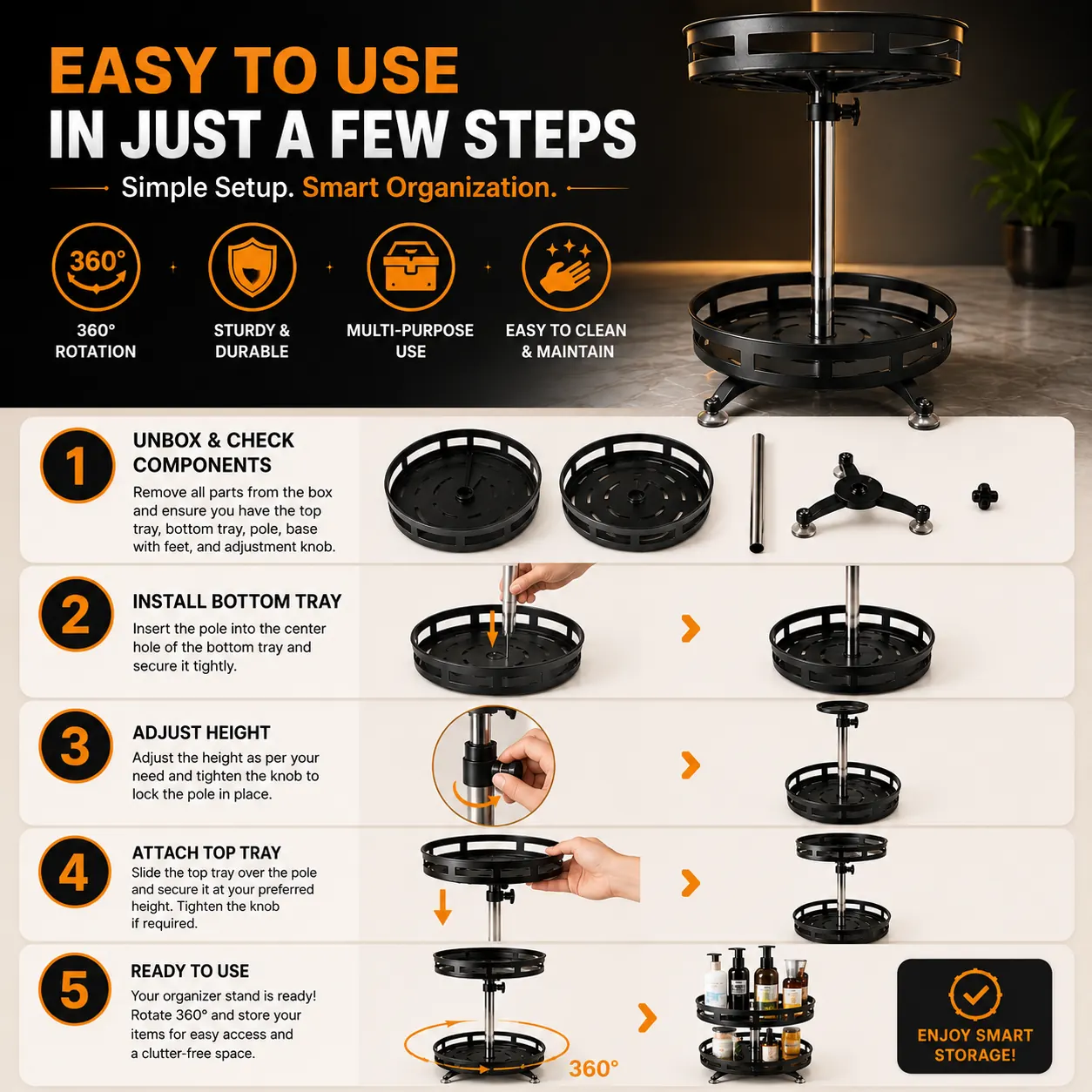 AI generated how to use product image example